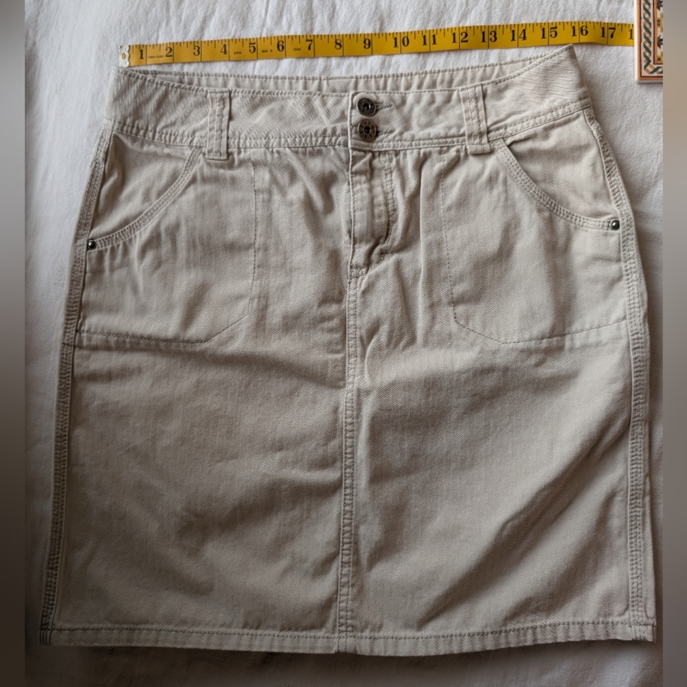 Faded Glory Women's Tan Mini Skirt